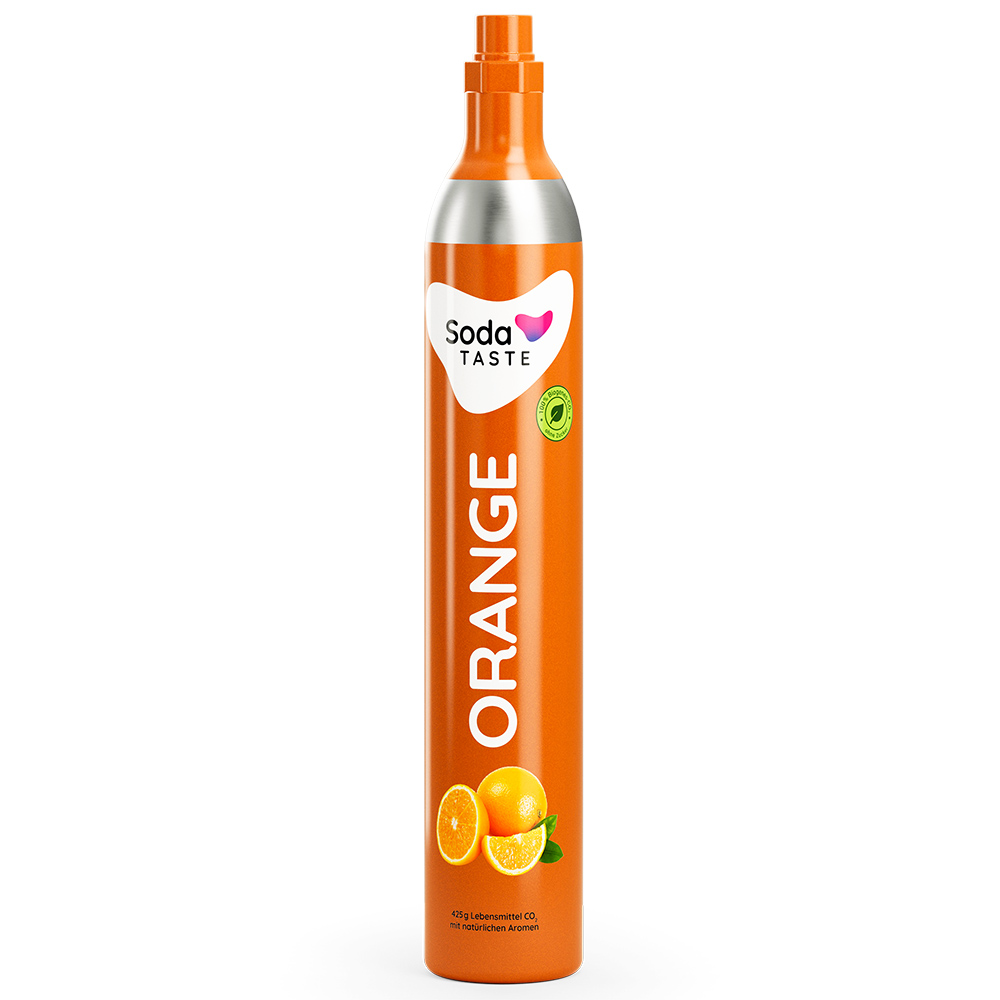 CO2-Zylinder Orange 60 l von Soda Taste-zoom
