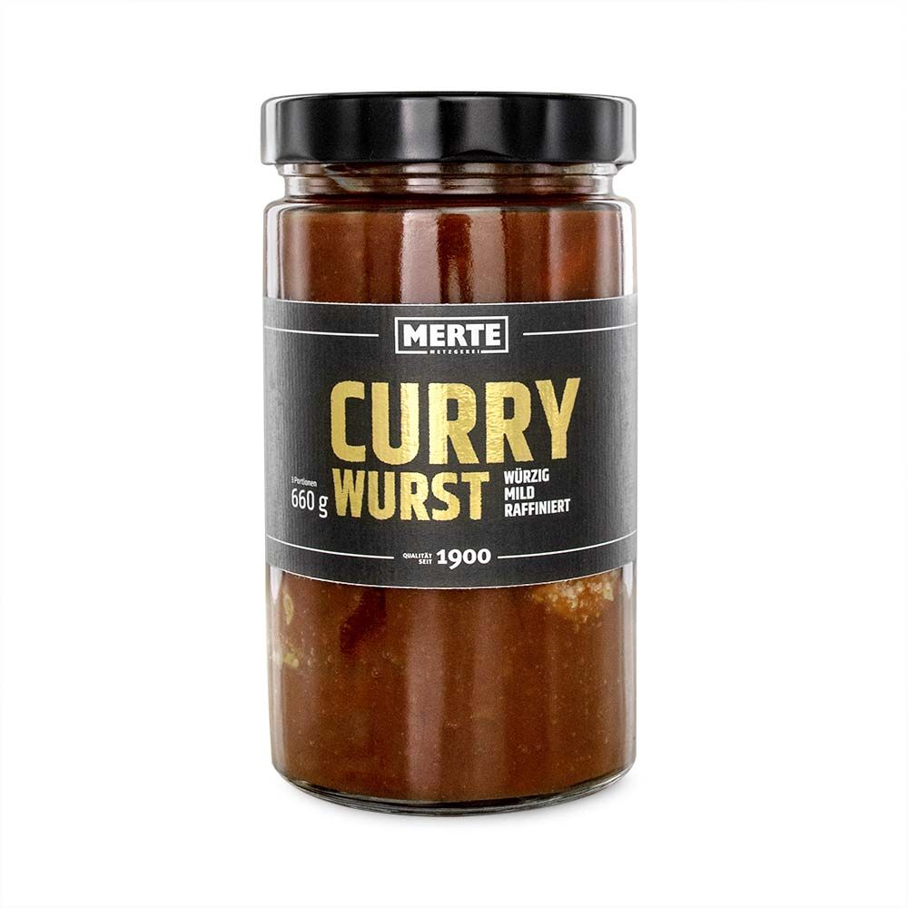 Merte's Currywurst von der Merte Metzgerei