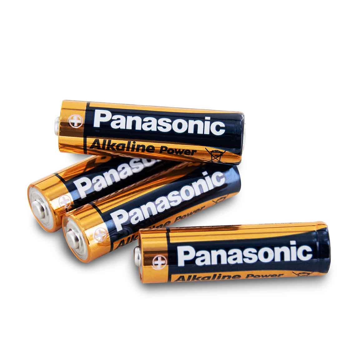 Batterien Panasonic AA Pack lose-slides