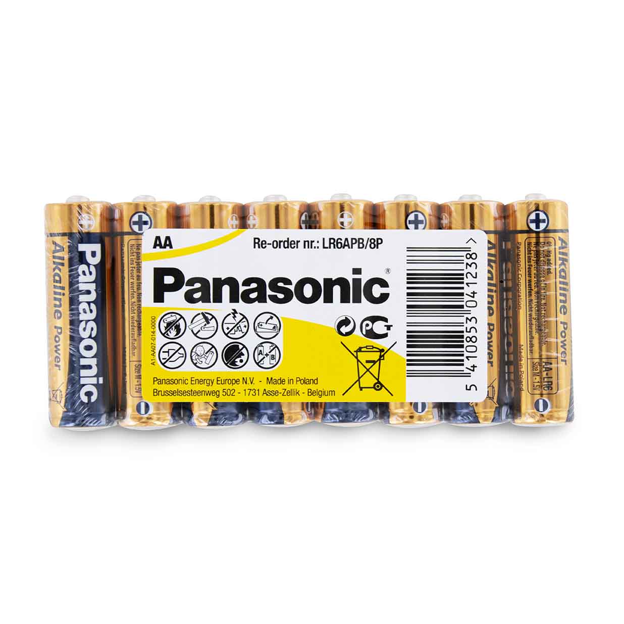Batterien Panasonic AA Pack-zoom