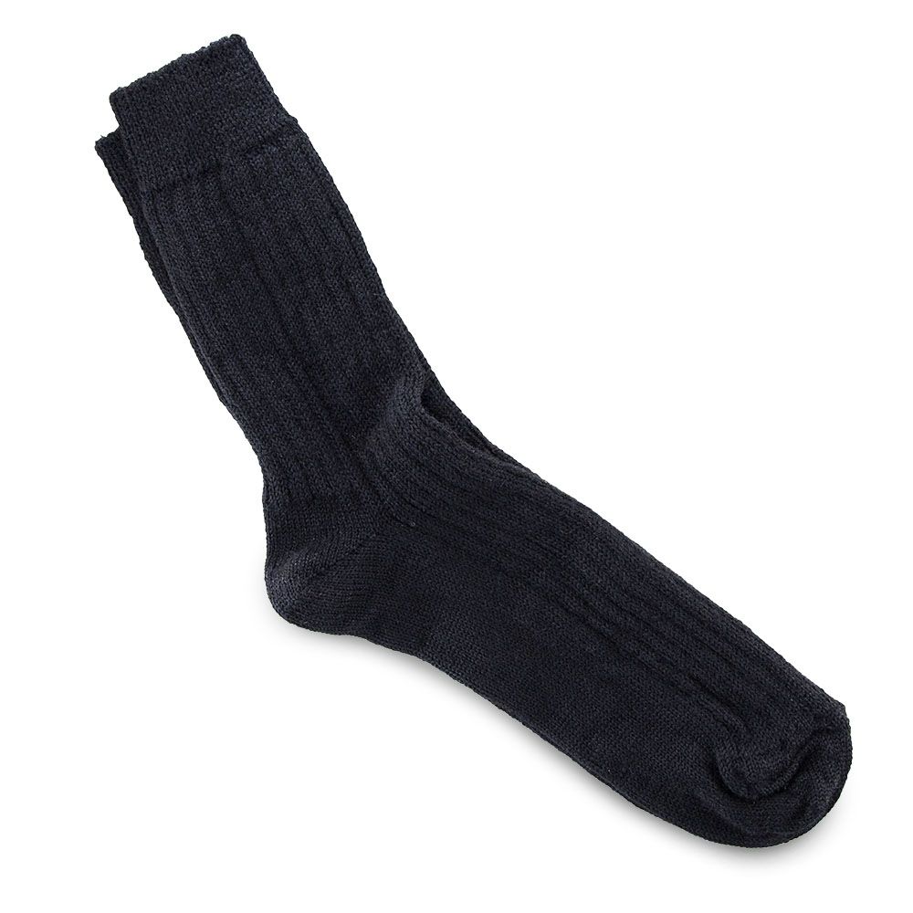 Schafwoll-Socken schwarz von dem kleinen Altstadt Café