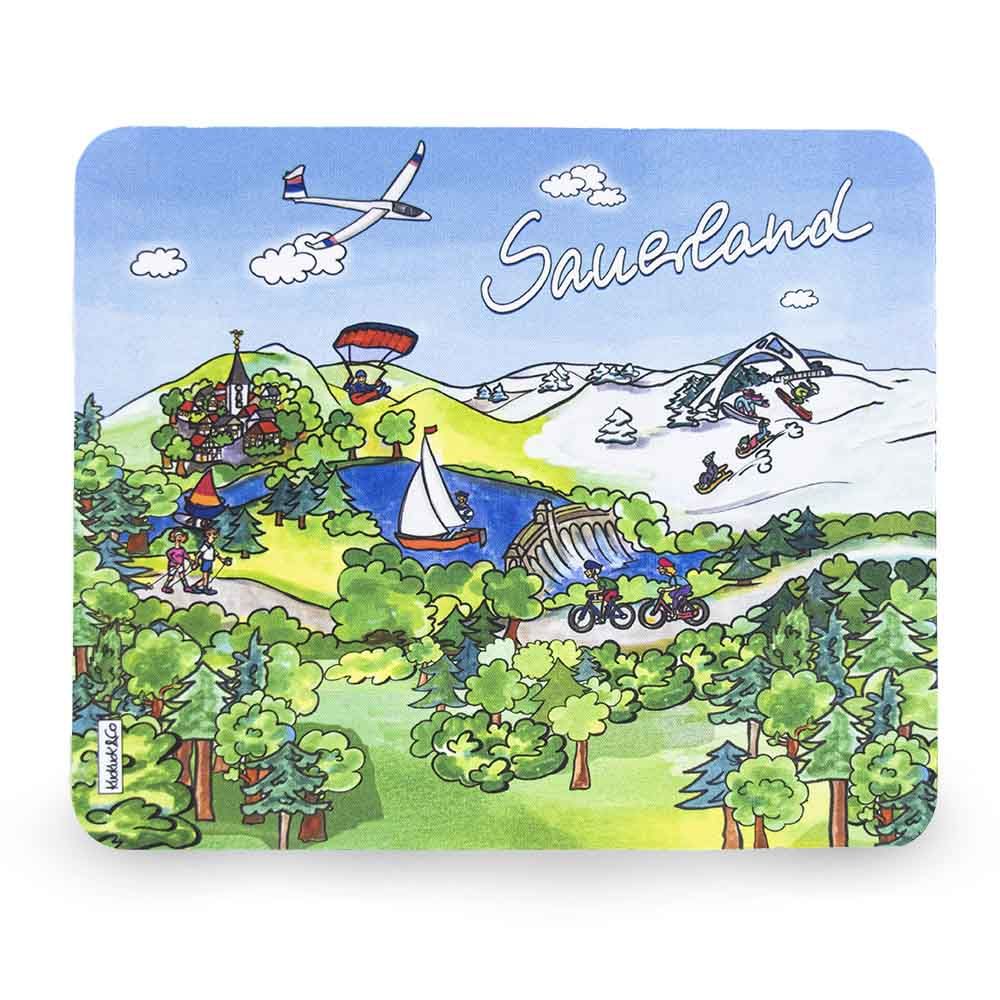 Mousepad Sauerland von Kuckuck & Co.
