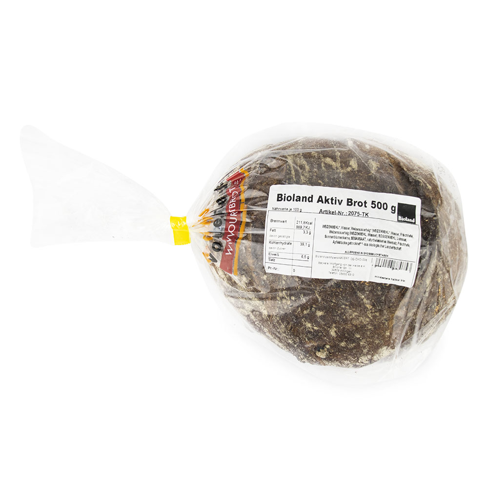 Bioland Aktiv Brot von von der Heide verpackt-zoom