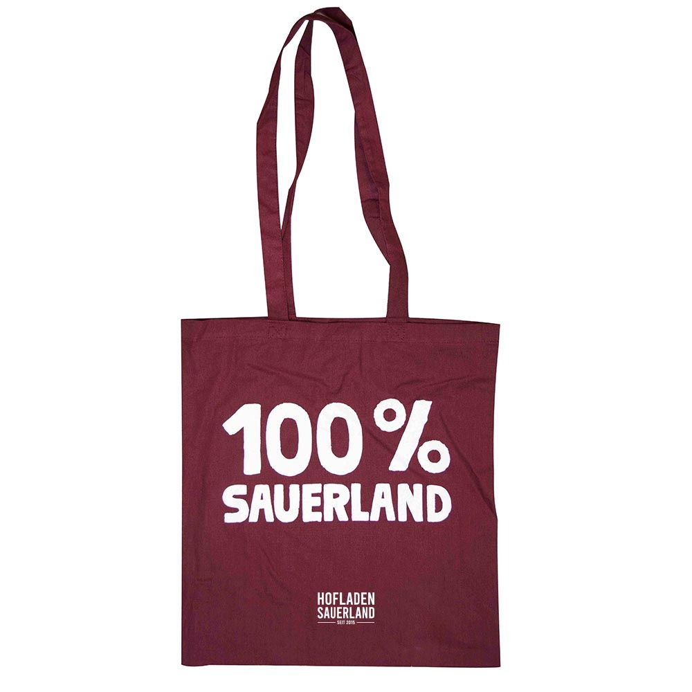 Baumwolltragetasche 100% Sauerland vom Hofladen Sauerland