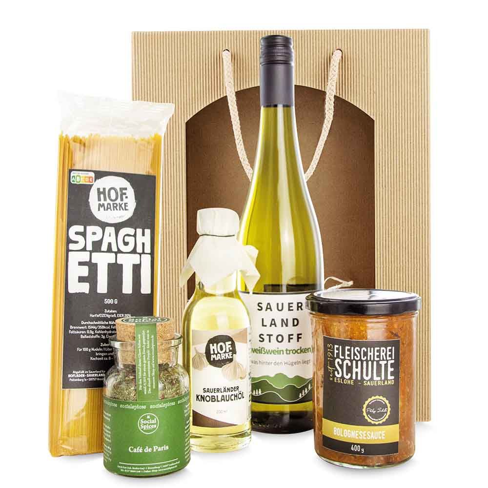 Geschenkset Sauerländer Pasta vom Hofladen Sauerland