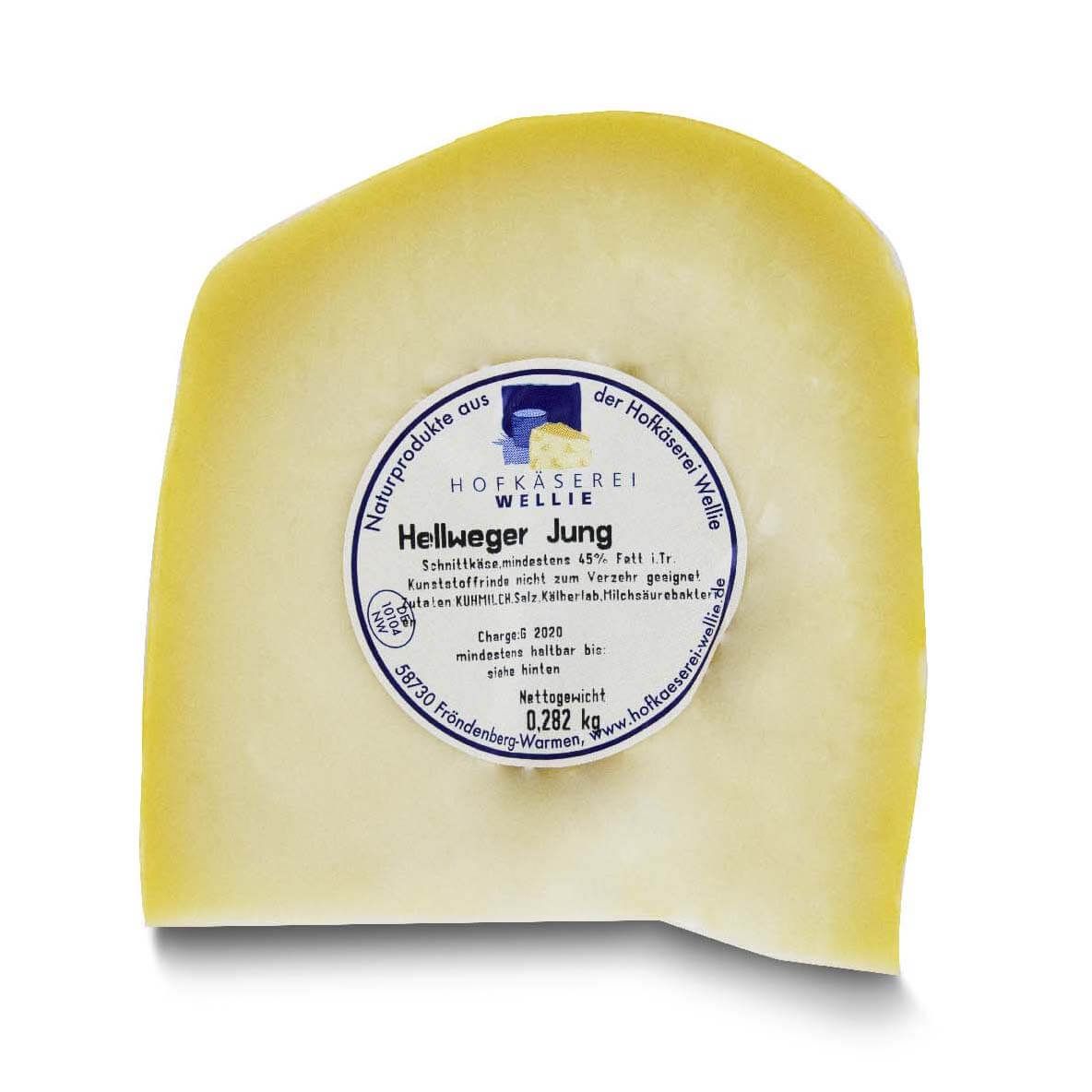 Käse Hellweger Jung (Gouda Art) am Stück