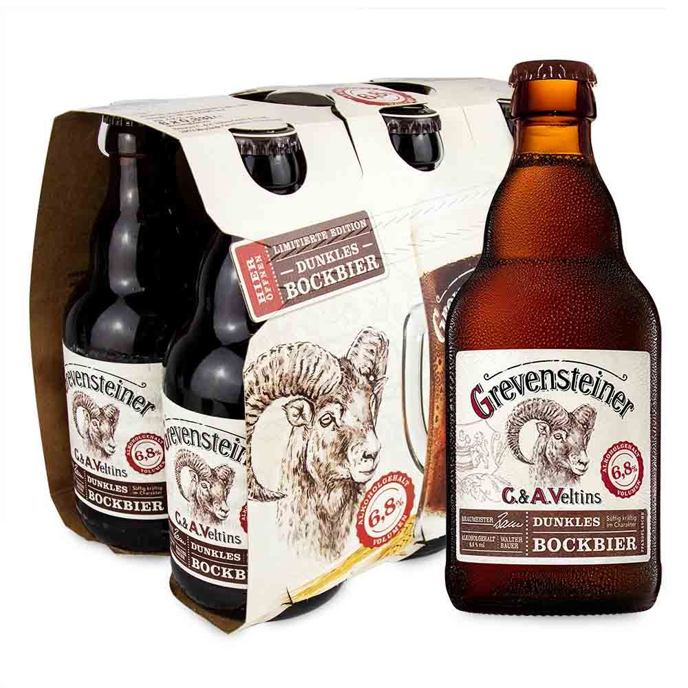 Grevensteiner dunkles Bockbier von Grevensteiner