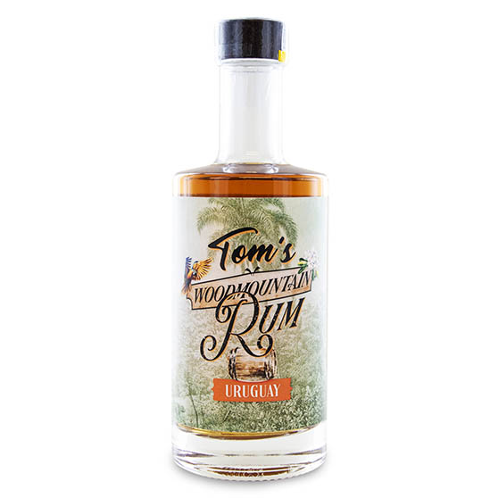 Tom's Woodmountain Rum 0,35l von Vorne von Tom's Fin Gin-zoom