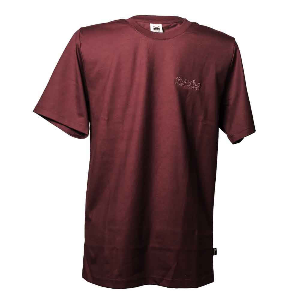 Herren T-Shirt Deluxe sangria - SEA & WILD von Trigema