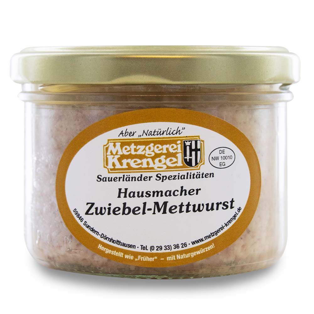 Hausmacher Zwiebel-Mettwurst