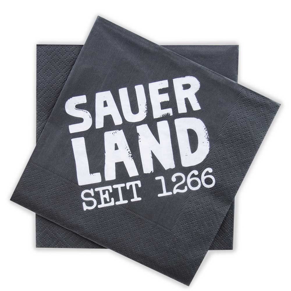 Servietten von unserer Eigenmarke: 1266-Sauerland-slides