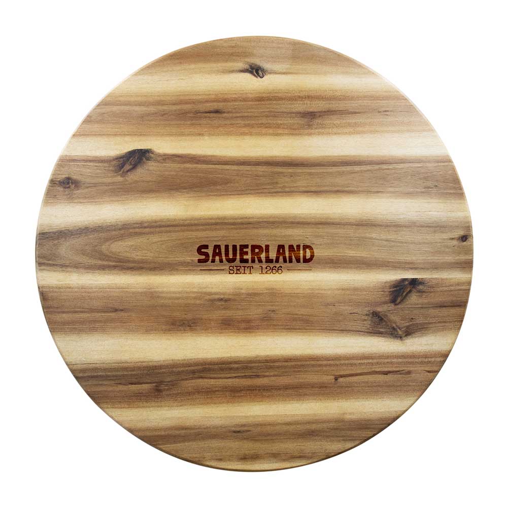 Dreh- und Servierplatte rund von unserer Eigenmarke 1266-Sauerland-slides