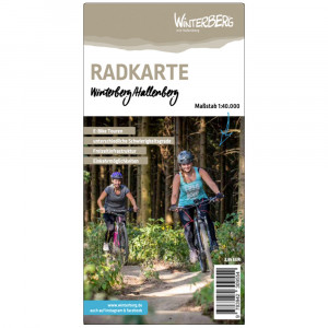 Radkarte Winterberg-Medebach-Hallenberg vom Standpunkt-Verlag