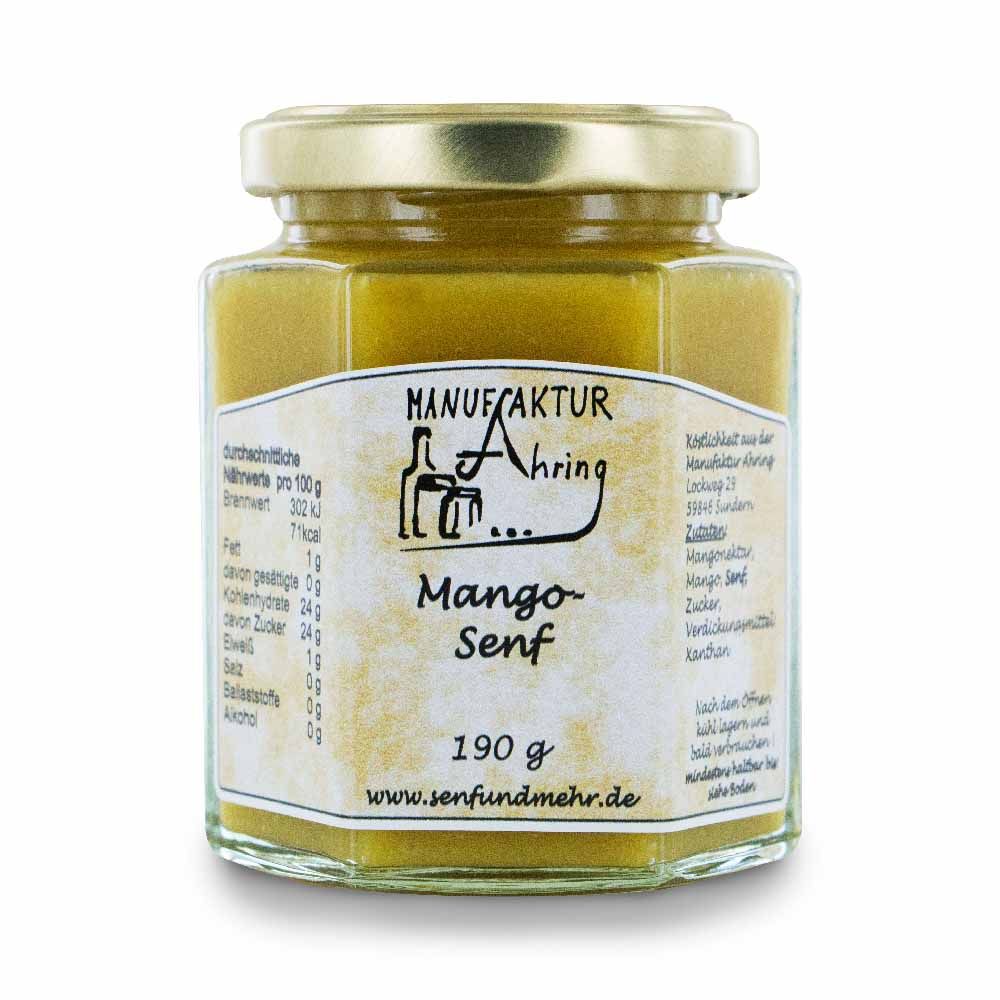 Mango Senf von der Manufaktur Ahring