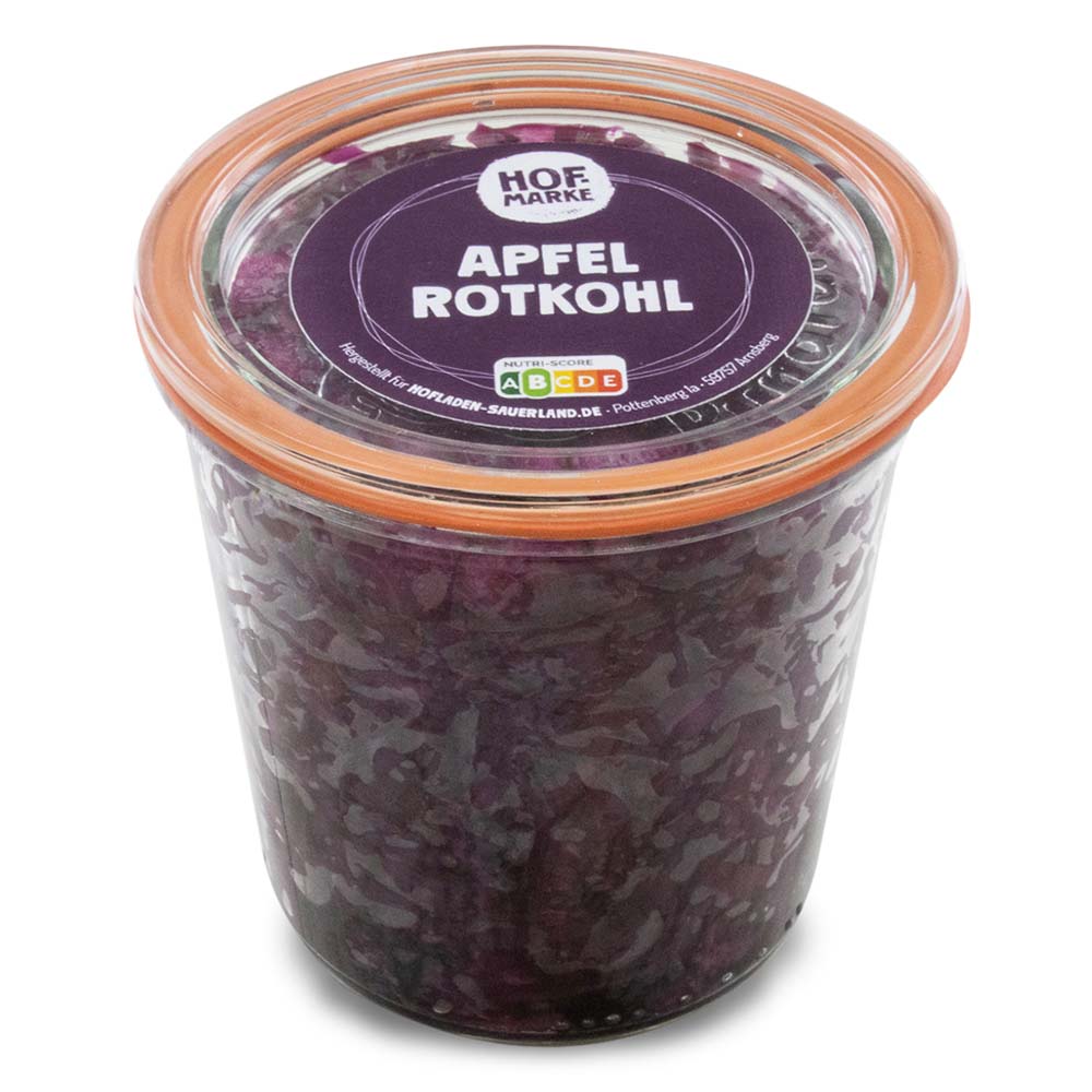 eingelegter Apfel-Rotkohl von Hofmarke-zoom
