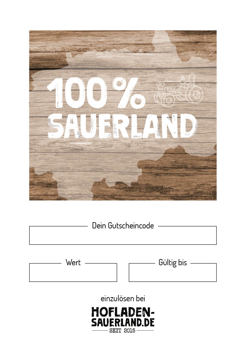 Gutschein "100% Sauerland" zum Ausdrucken-zoom