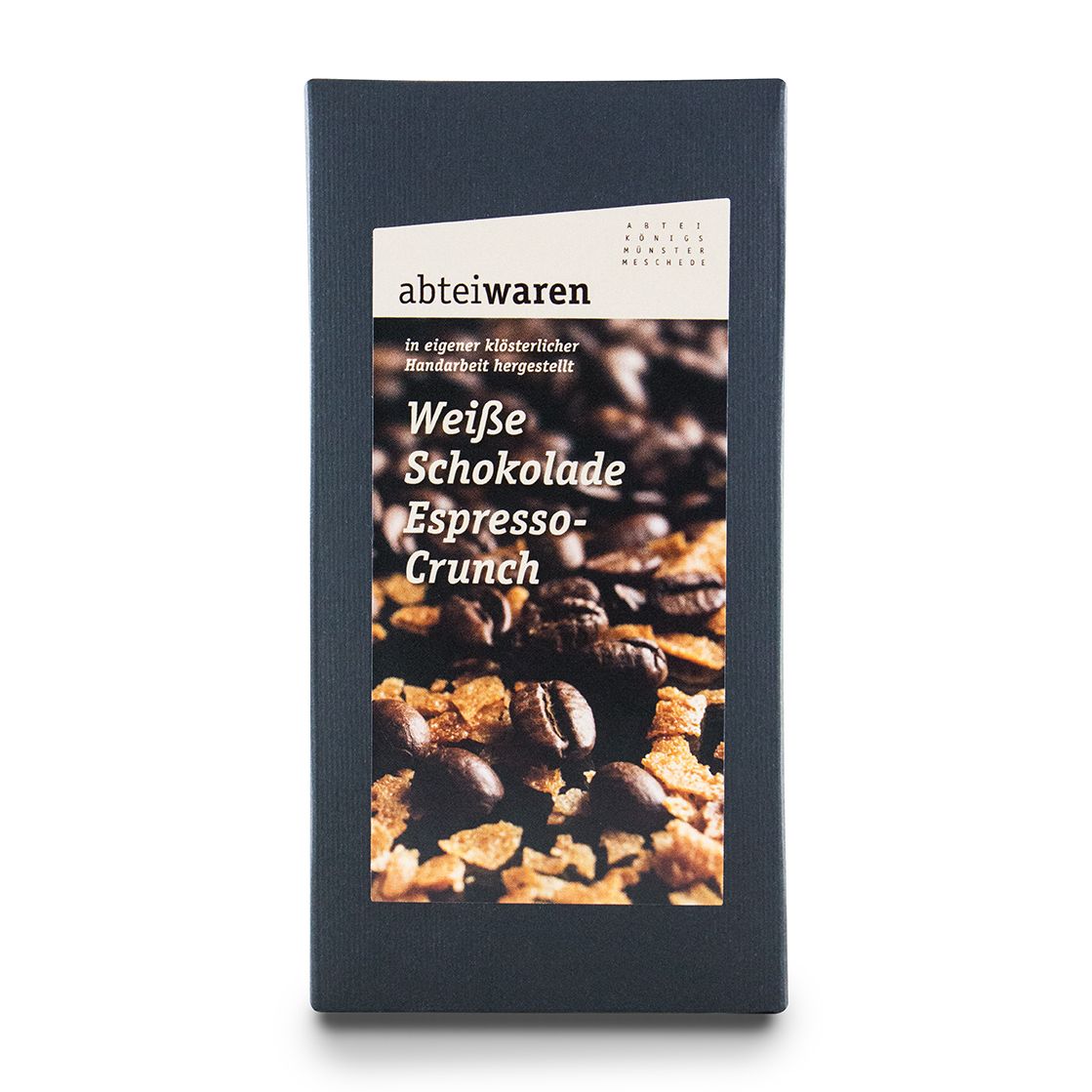 Weiße Schokolade Espresso-Crunch-zoom-mobil