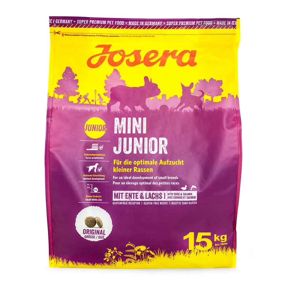 Mini Junior - Hundetrockenfutter 15kg von Josera-slides