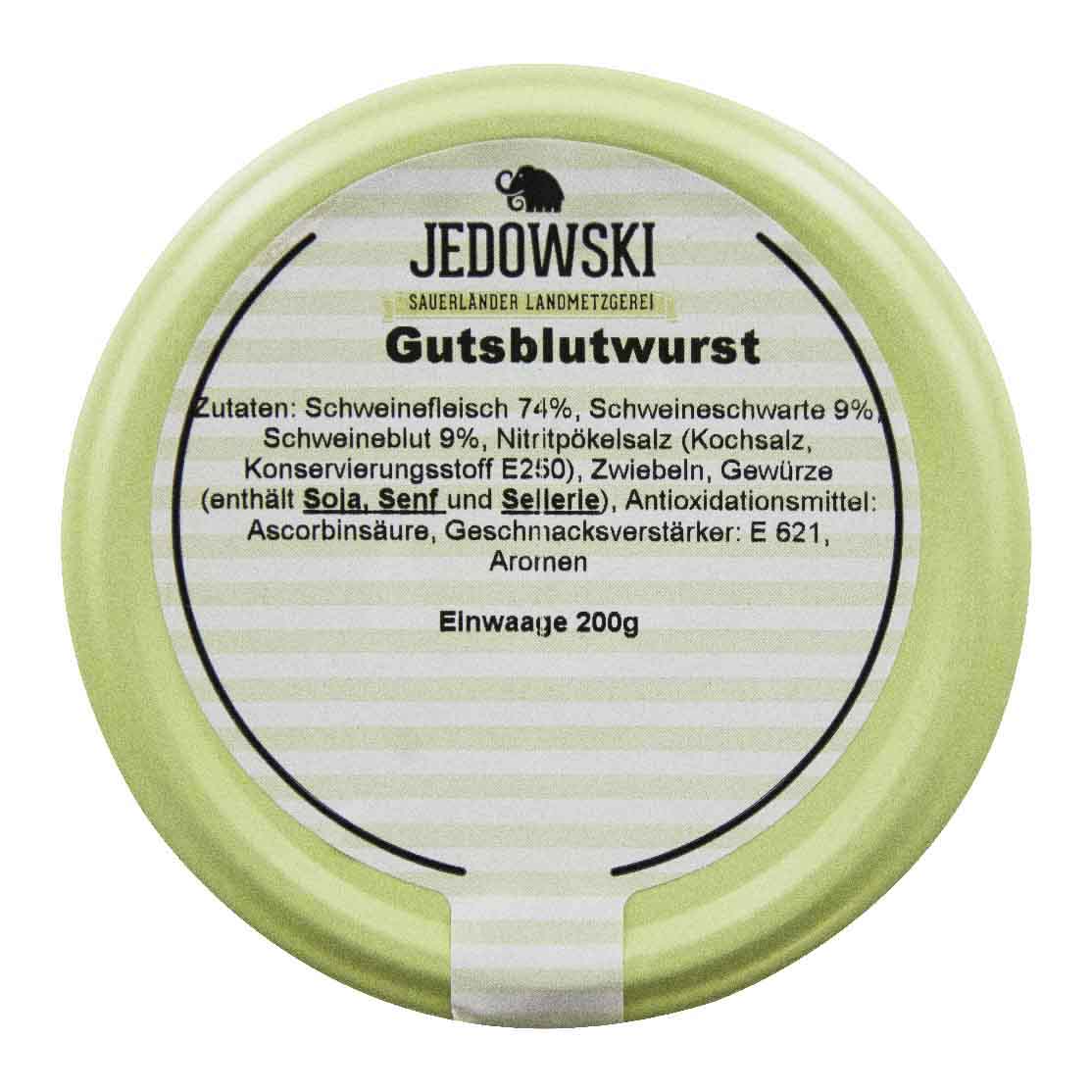 Jedowskis Gutsblutwurst im Glas-zoom