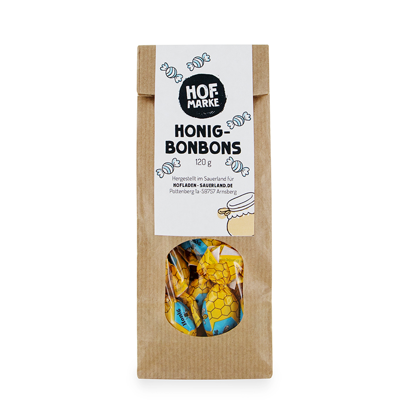Honig Bonbons von unserer Hofmarke-slides
