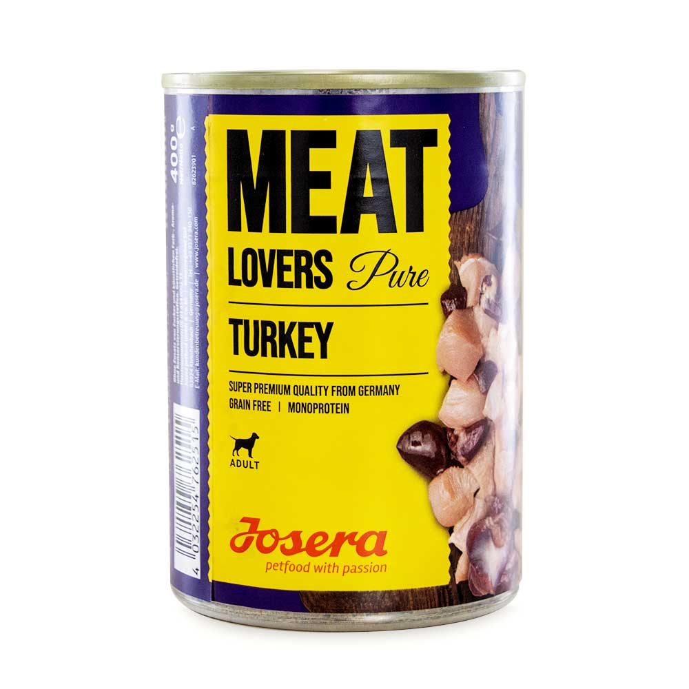 Meat Lovers Pure Turkey - Hundenassfutter von Josera-slides