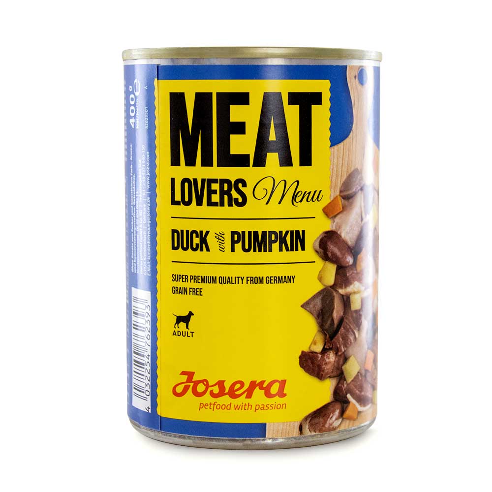 Meat Lovers Ente/Kürbis - Hundenassfutter von Josera-zoom