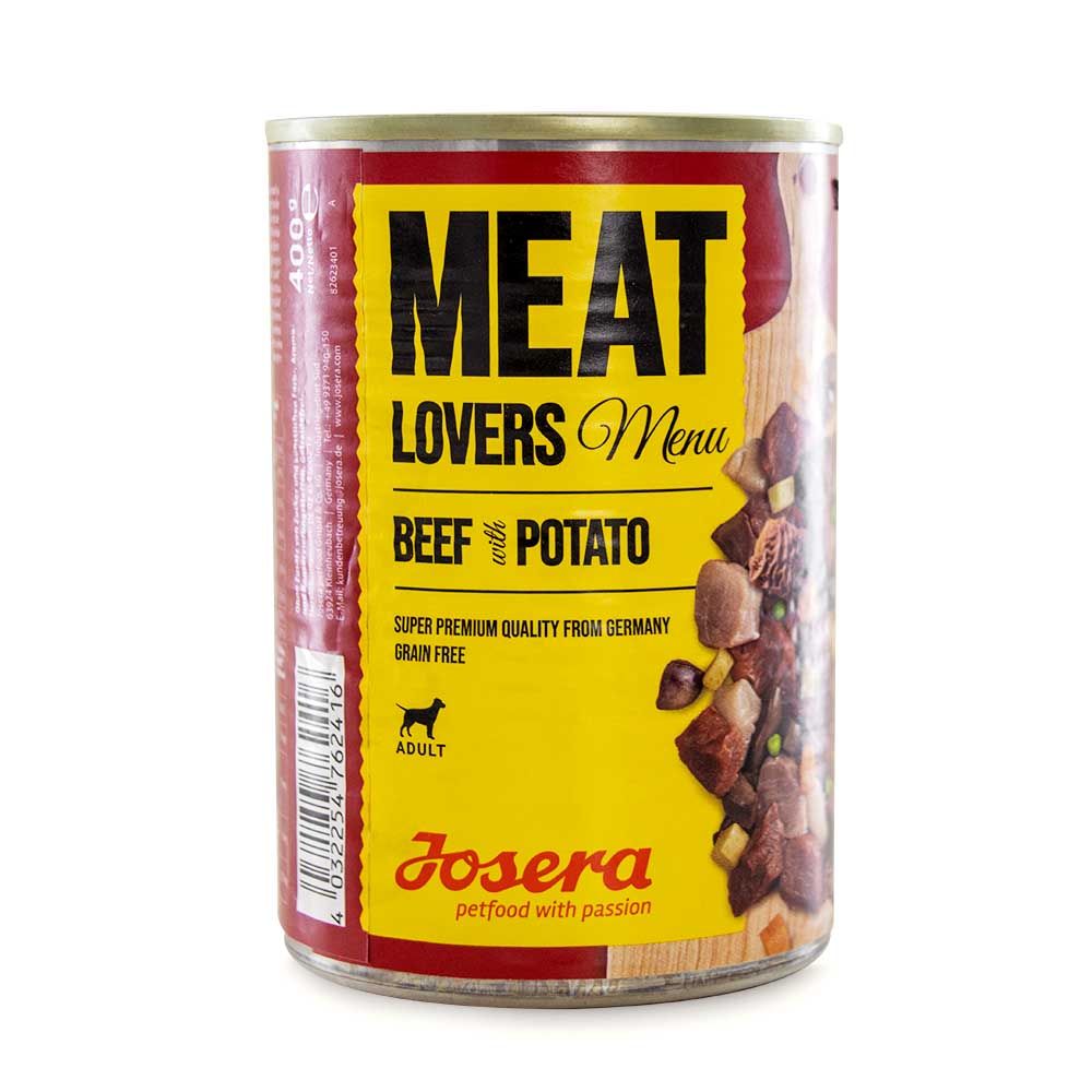 Meat Lovers Rind/Kartoffel - Hundenassfutter von Josera